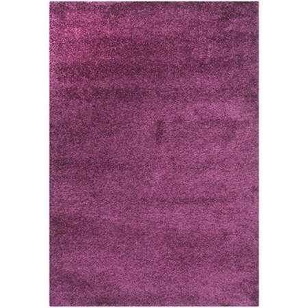 Safavieh 8 ft. 6 in. x 12 ft. Large Rectangle Purple California Shag Rug SG151-7373-9